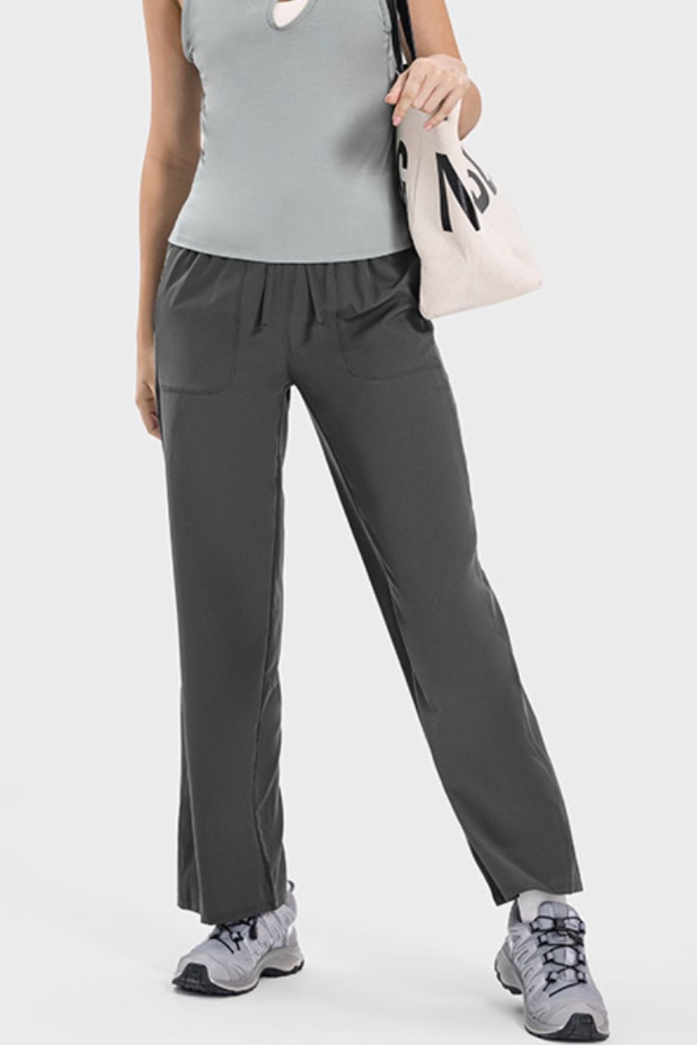 Millennia Drawstring Pocketed Active Pants